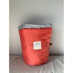INDOVA Cosmetic bags 2 pieces barrel shaped with small wallet